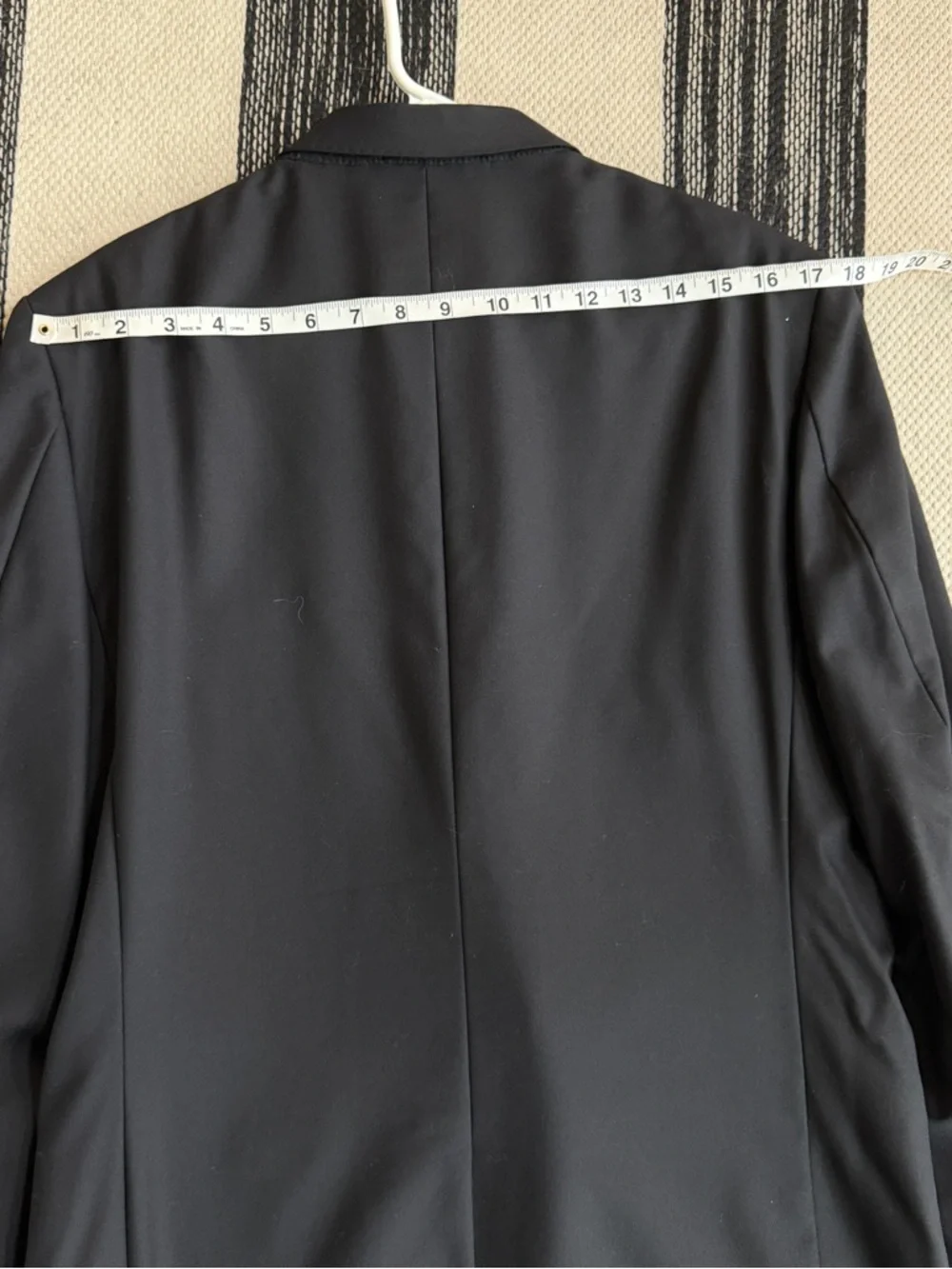J. Crew Men's Two Button Loro Piana Black Wool Ludlow Jacket Size 40L